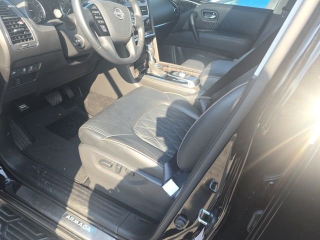 Used 2024 Black Nissan Platinum image 2