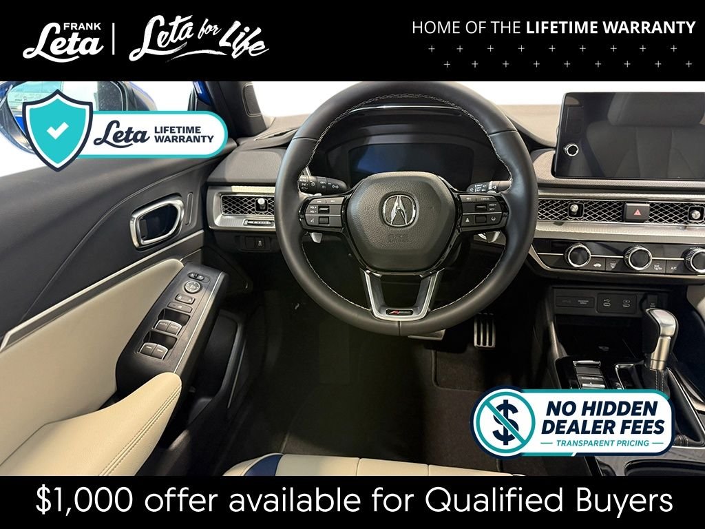 New 2026 Double Apex Blue Pearl Acura w/A-Spec Package image 18
