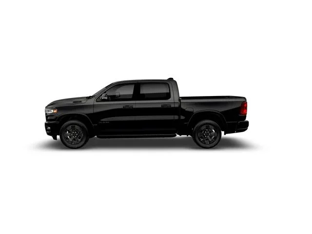New 2026 Diamond Black Crystal Pearl-Coat Exterior Paint RAM BIG HORN image 3