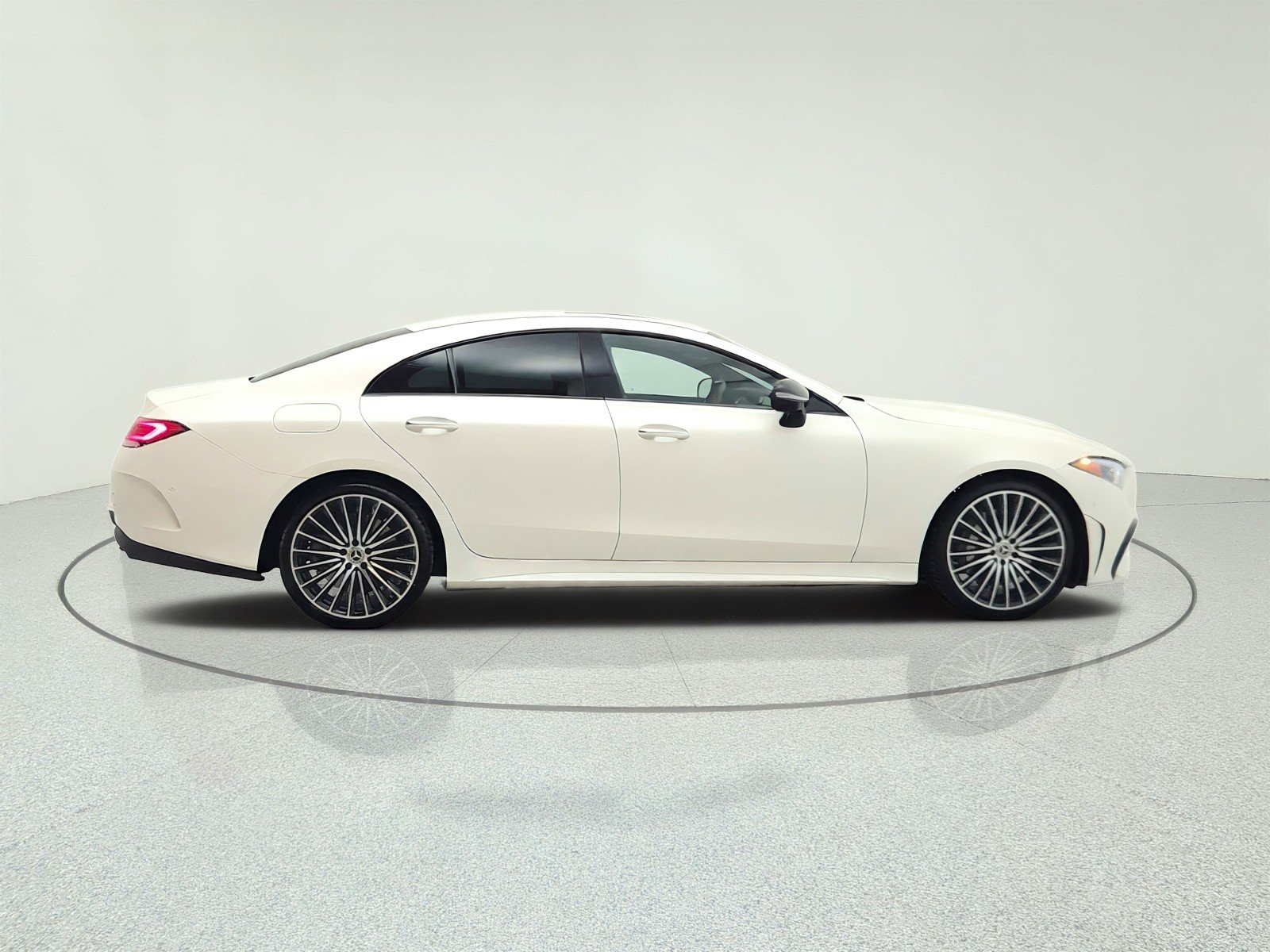 Used 2022 designo Manufaktur Cashmere White Magno Mercedes-Benz CLS 450 4MATIC® Coupe image 4