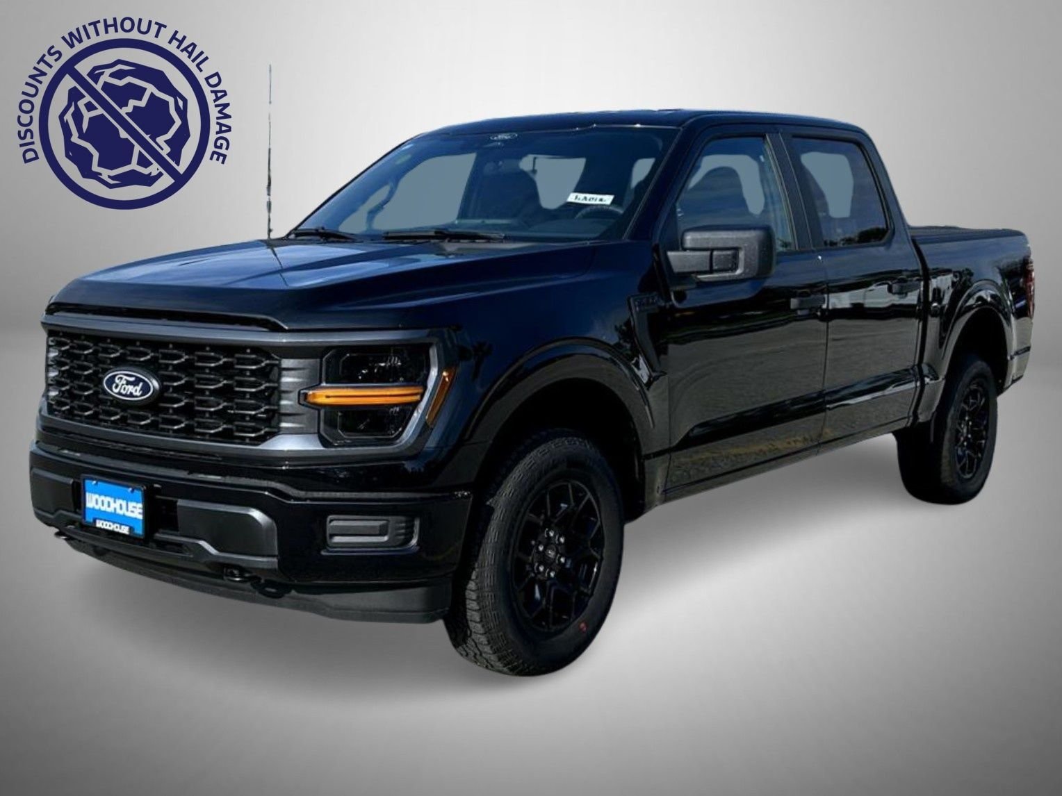 New 2026 Agate Black Metallic Ford STX image 1