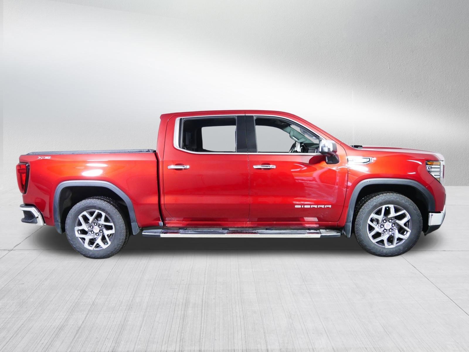 Used 2023 Volcanic Red Tintcoat GMC SLT image 8