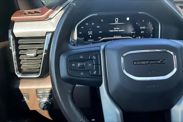 Used 2023 PACIFIC BLUE METALLIC GMC Denali image 12