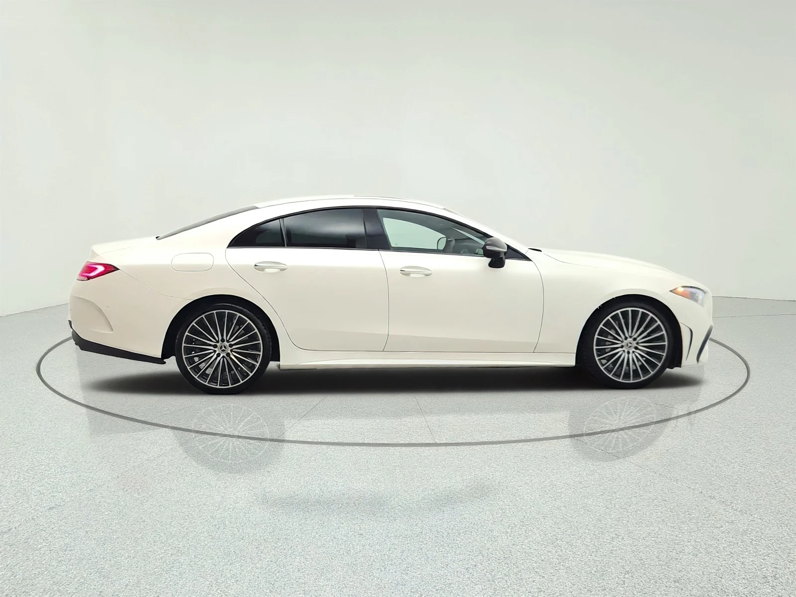 Used 2022 designo Manufaktur Cashmere White Magno Mercedes-Benz CLS 450 4MATIC® Coupe image 4