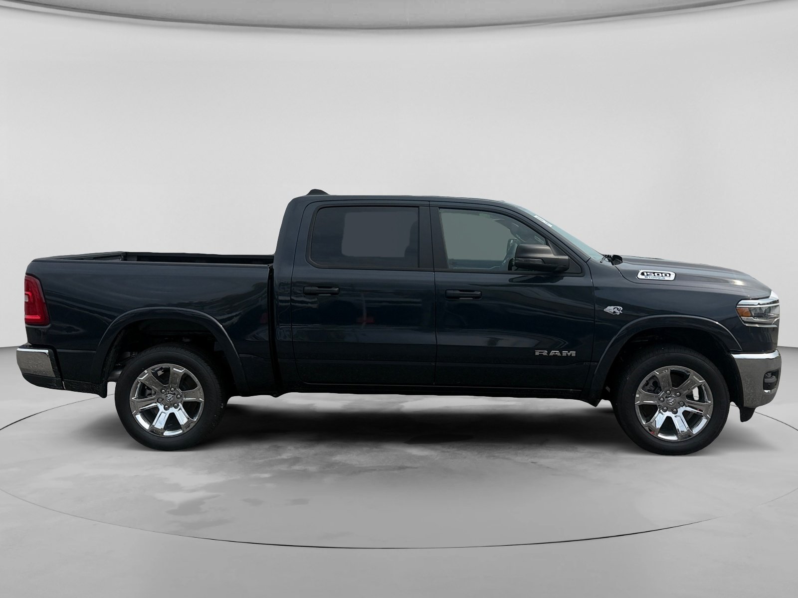 New 2026 Forged Blue Metallic Exterior Paint RAM Big Horn 4x4 Crew Cab 5