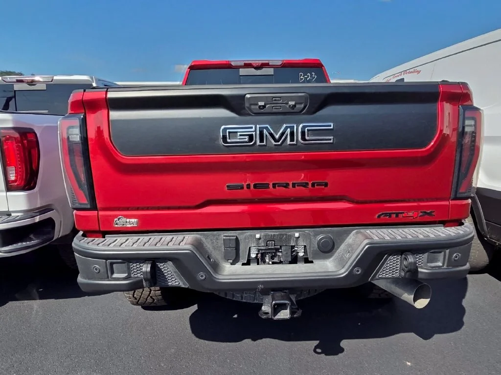 Used 2026 Volcanic Red Tintcoat GMC AT4X image 8