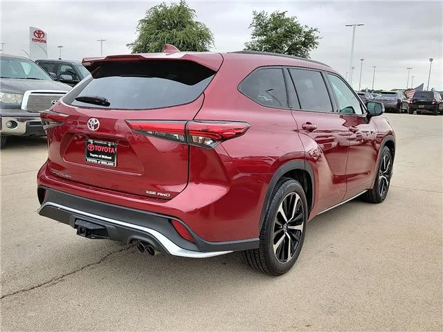Used 2021 Ruby Flare Pearl Toyota XSE All-wheel Drive image 3