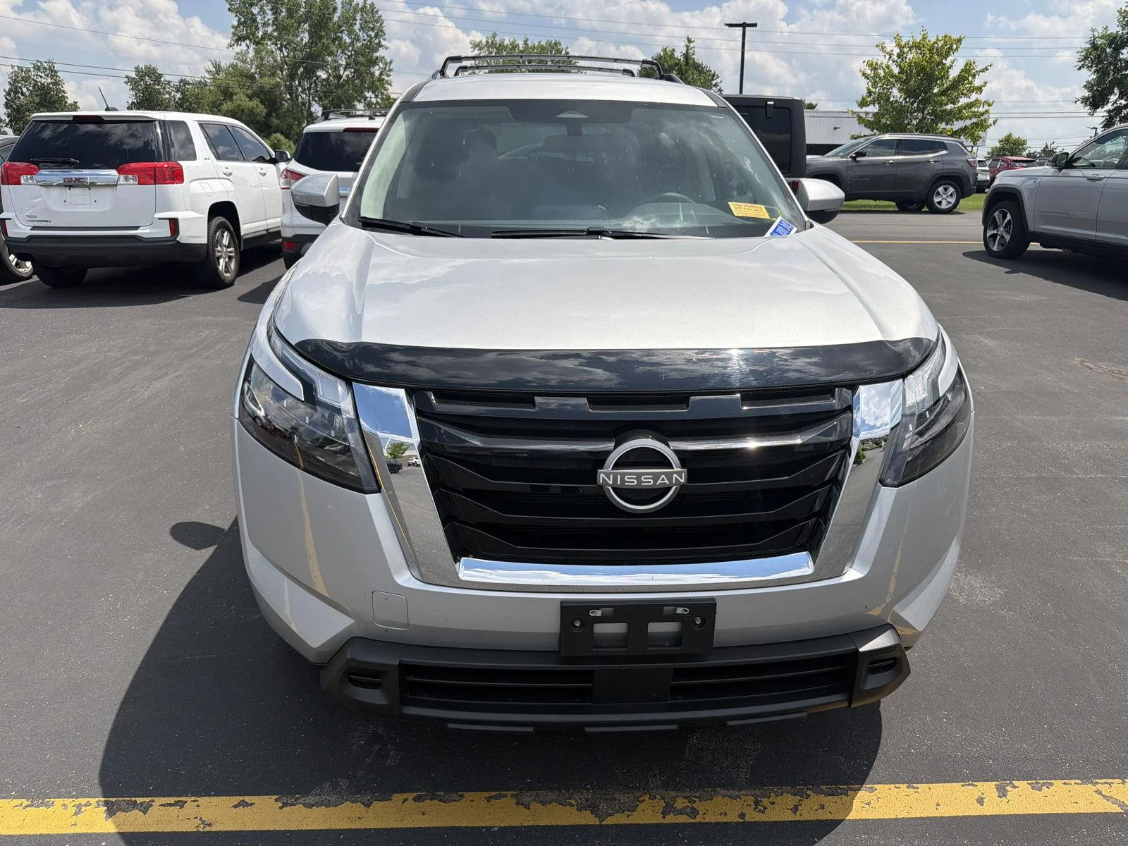 Used 2024 Brilliant Silver Metallic Nissan SV image 15