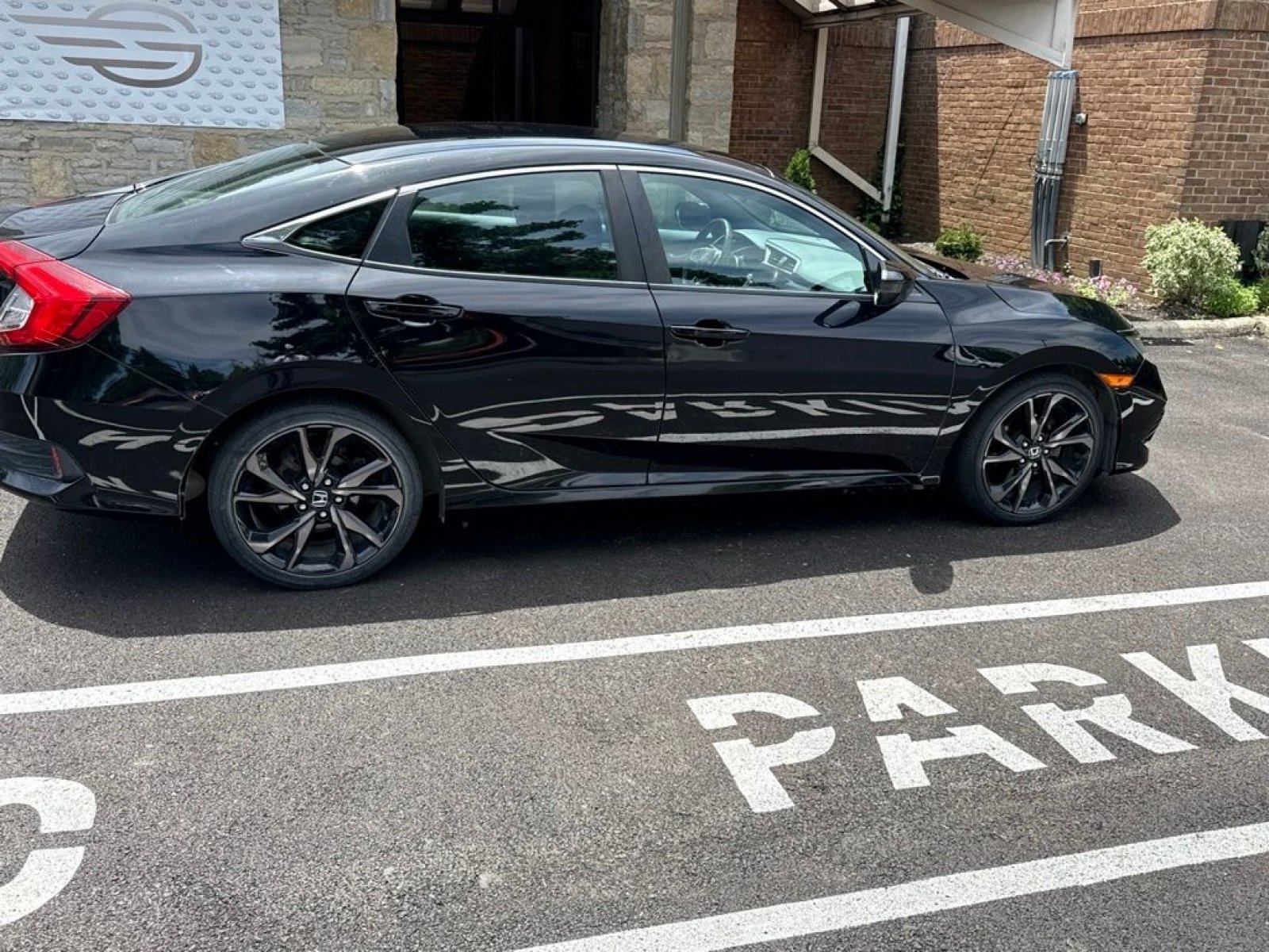 Certified Used 2020 Crystal Black Pearl Honda Sport image 9