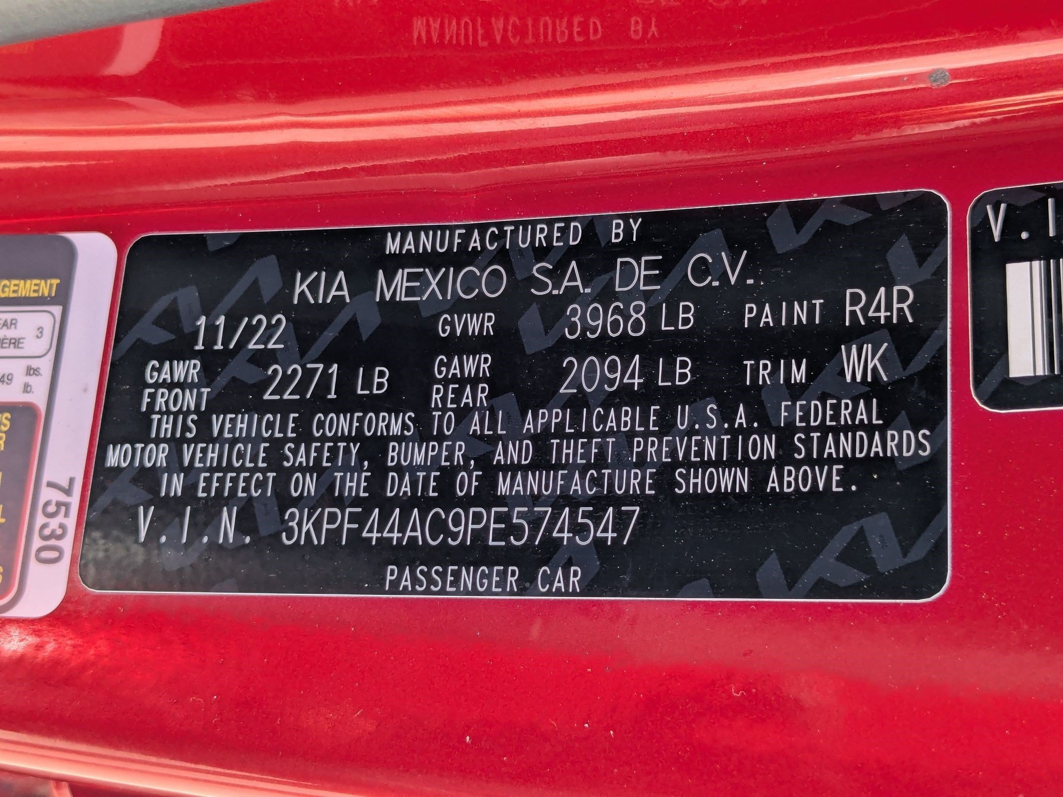 Used 2023 Currant Red Kia GT image 34