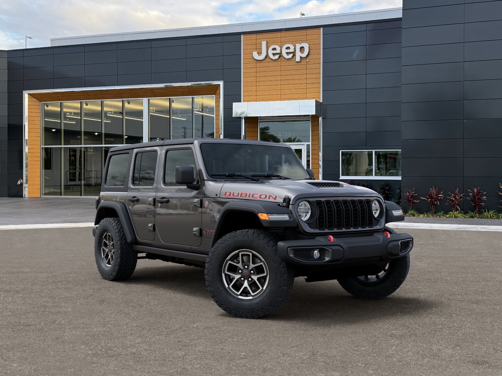 New 2026 Granite Crystal Metallic Clear-Coat Exterior Paint Jeep Rubicon image 35