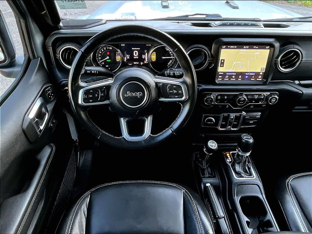 Used 2023 Silver Jeep Sahara 4xe image 17