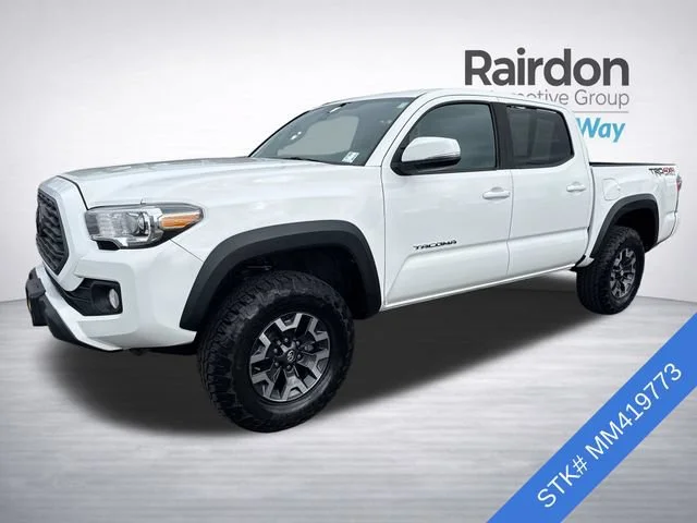 Used 2021 Super White Toyota TRD Off Road image 3