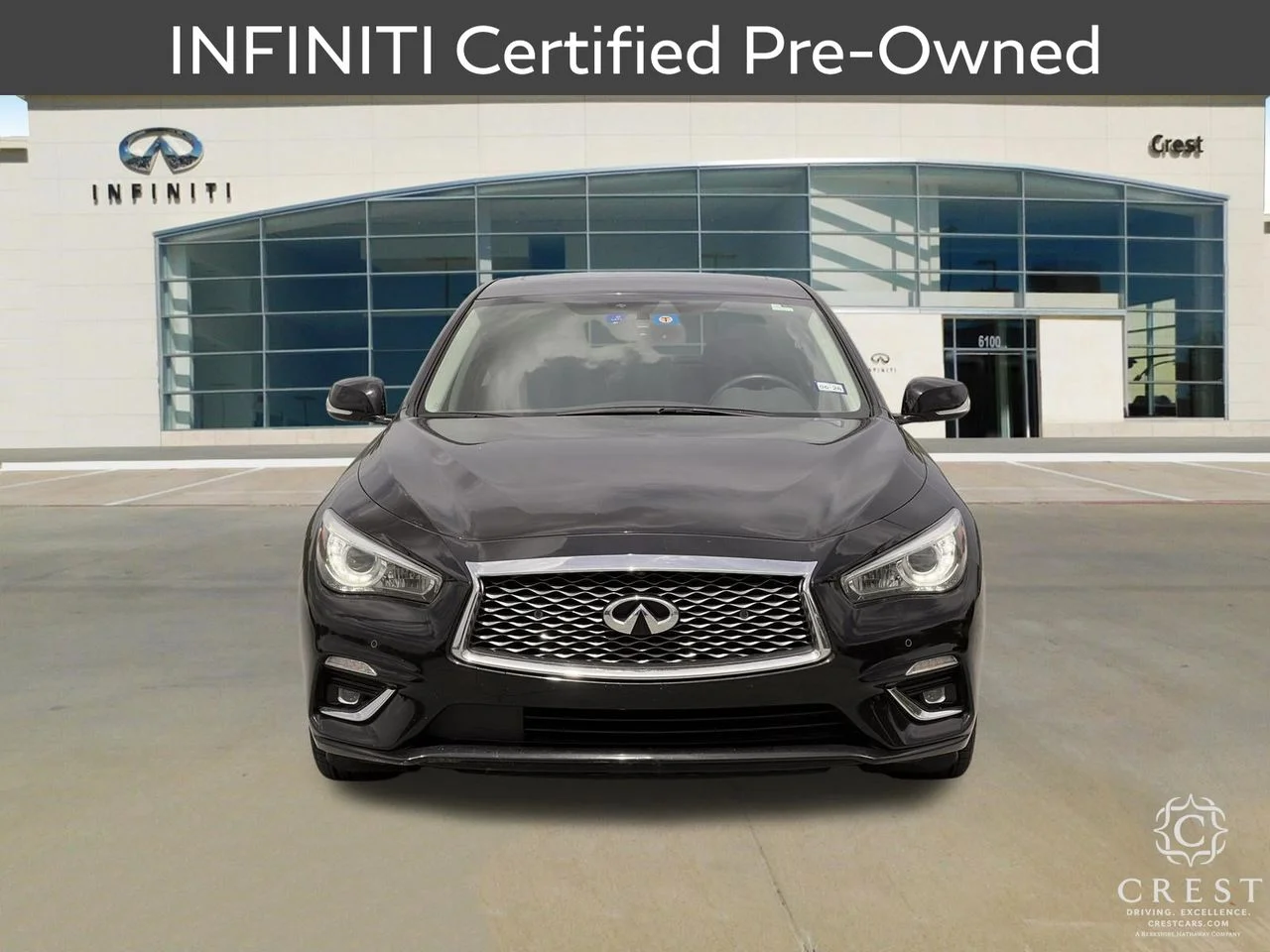 Certified Used 2023 Black Obsidian INFINITI LUXE image 8