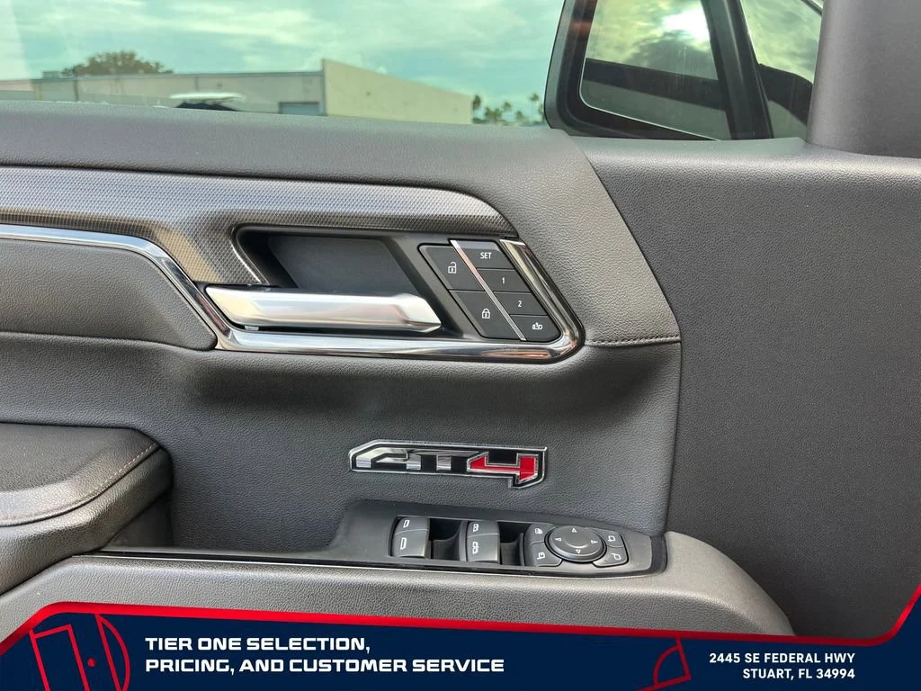 Used 2024 Thunderstorm Gray GMC AT4 image 23