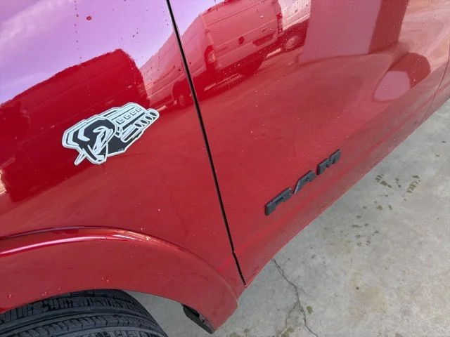New 2026 Molten Red Pearl-Coat Exterior Paint RAM Laramie image 11