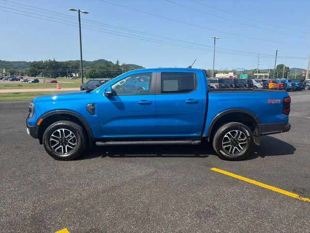 Used 2024 Blue Metallic Ford Lariat image 2