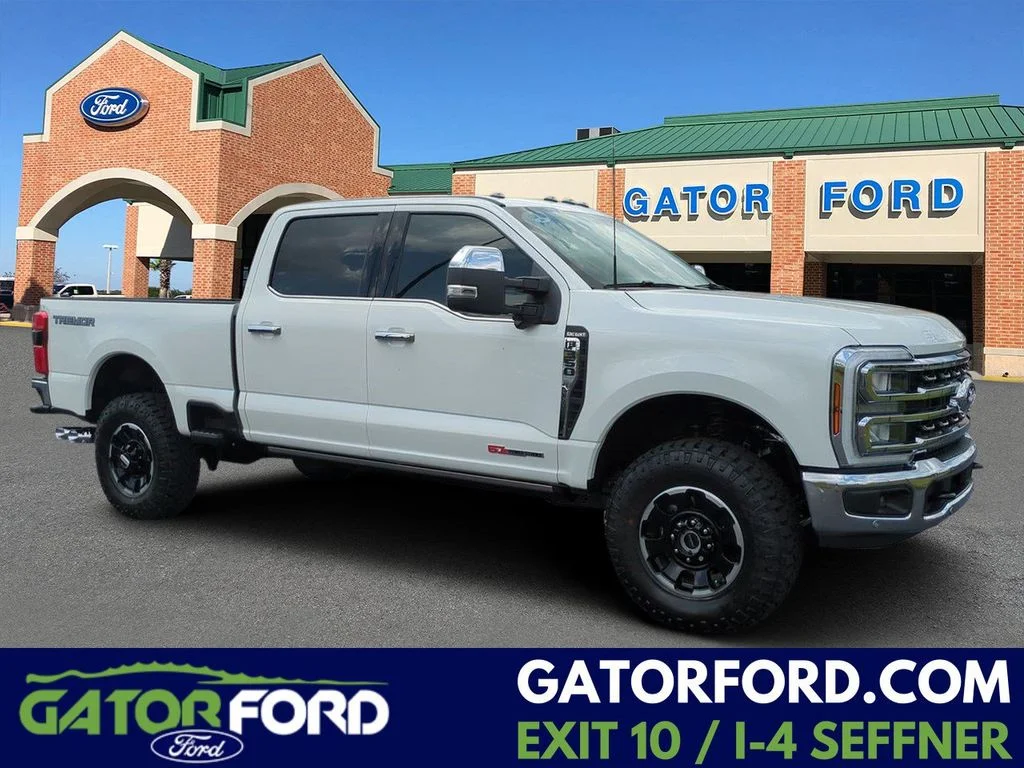 New 2026 Star White Metallic Tri-Coat Ford F-350® King Ranch® image 1