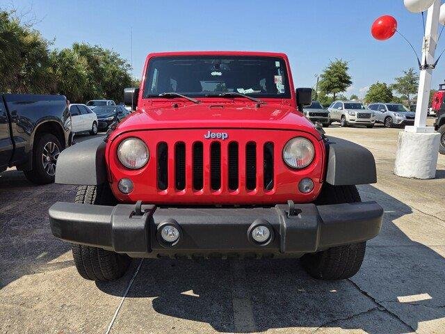Used 2014 Firecracker Red Clear Coat Jeep Sport image 2