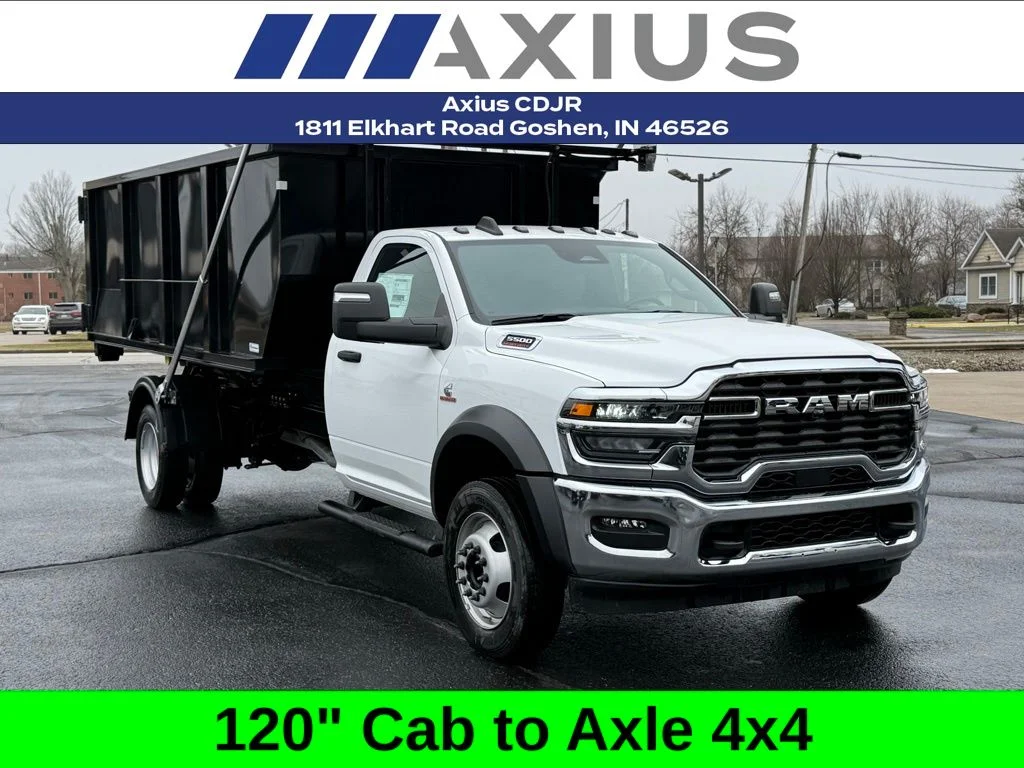 New 2026 Bright White Clearcoat RAM Tradesman image 1