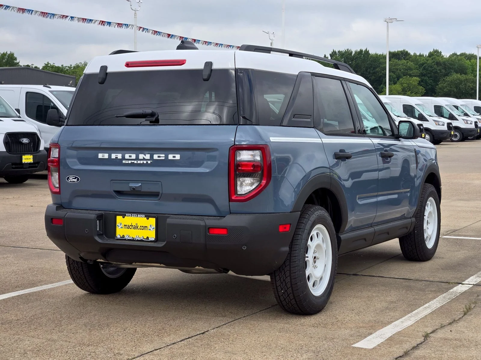 New 2026 Azure Gray Metallic Tri-Coat Ford Heritage image 3