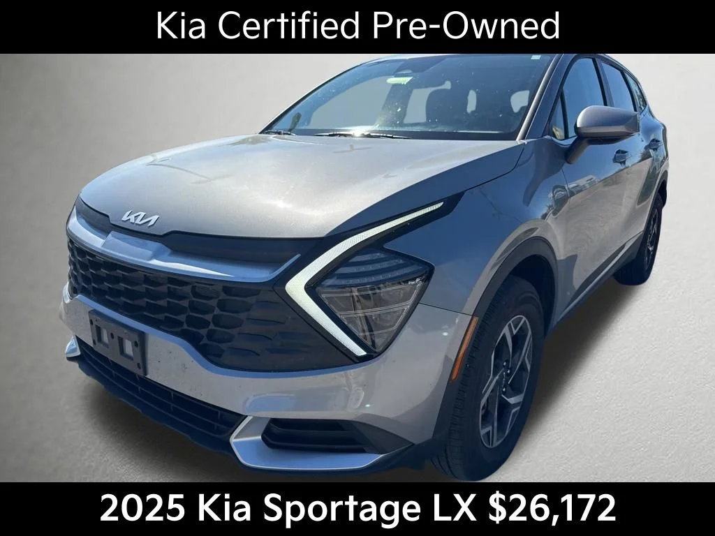 Certified Used 2025 Gray Kia LX image 8