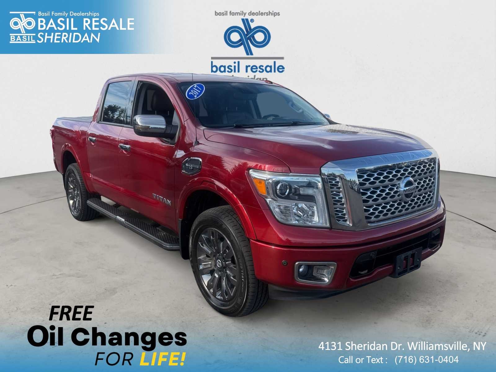 2017 Nissan Titan Platinum Reserve