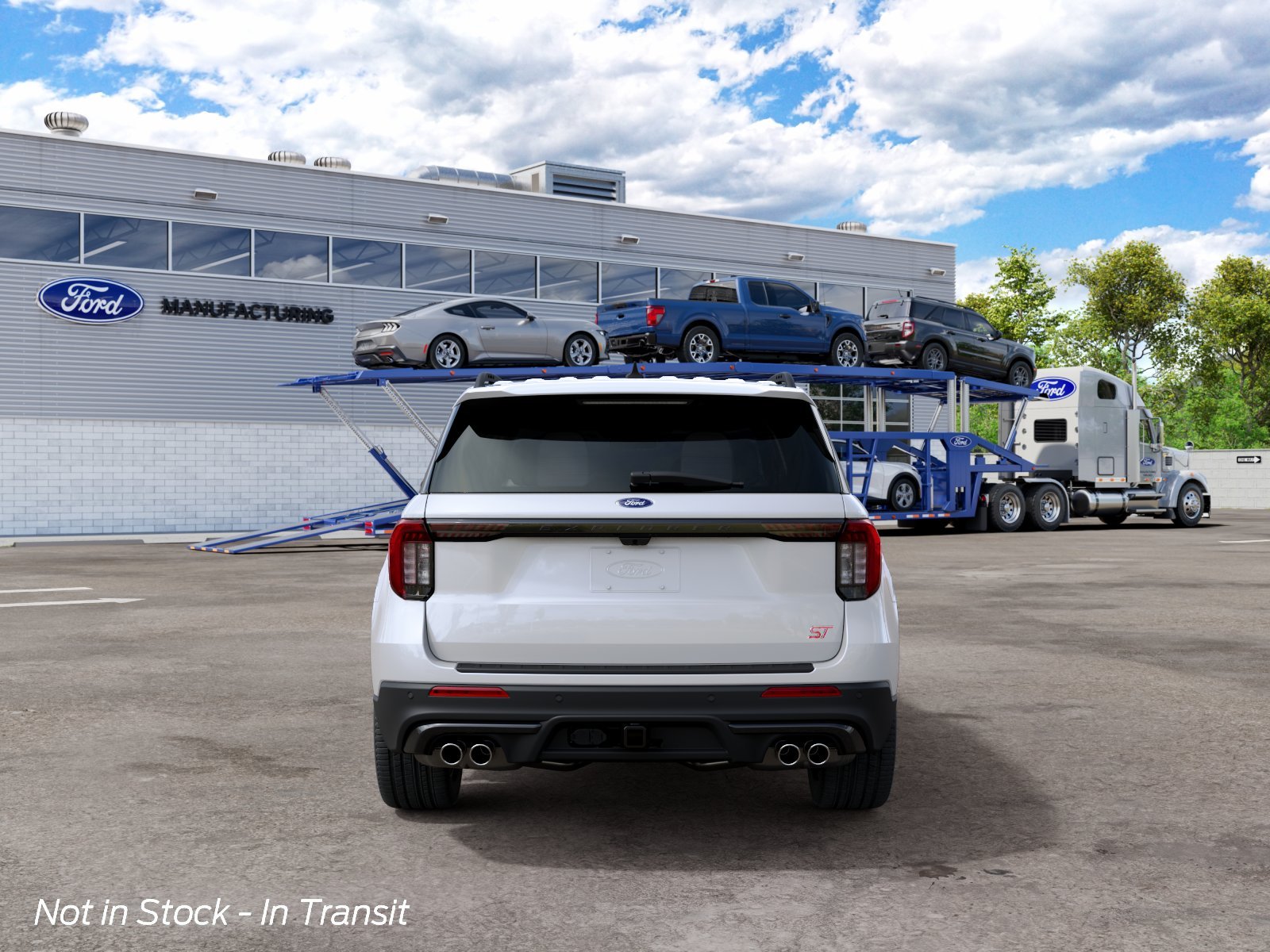 New 2027 Star White Metallic Tri-Coat Ford ST image 7