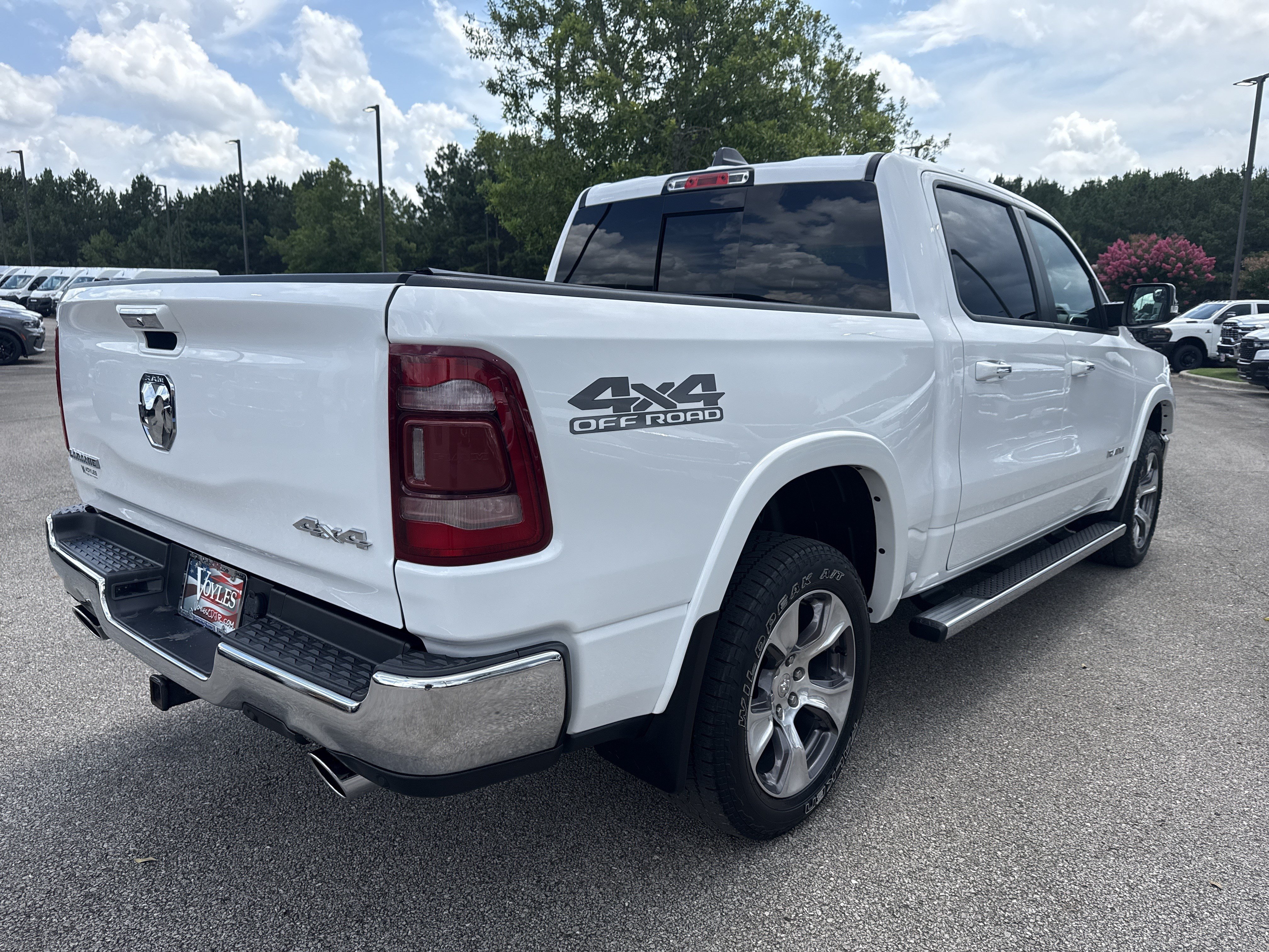 Used 2021 Bright White Clearcoat Ram Laramie image 7