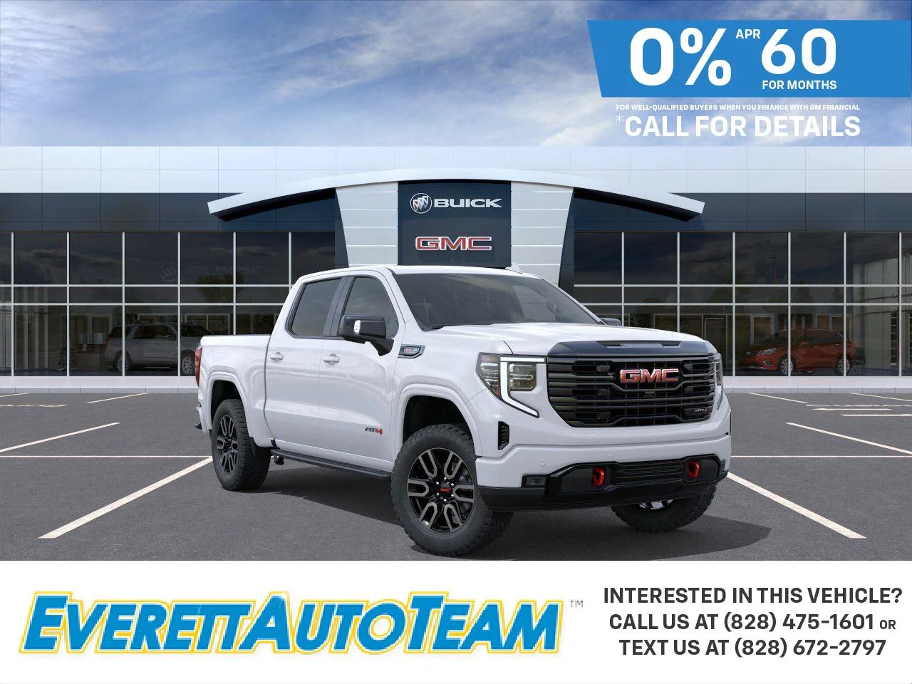 New 2026 Summit White GMC AT4 image 1