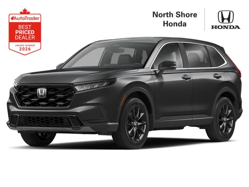 New 2026 Crystal Black Pearl Honda EX-L HYBRID image 1