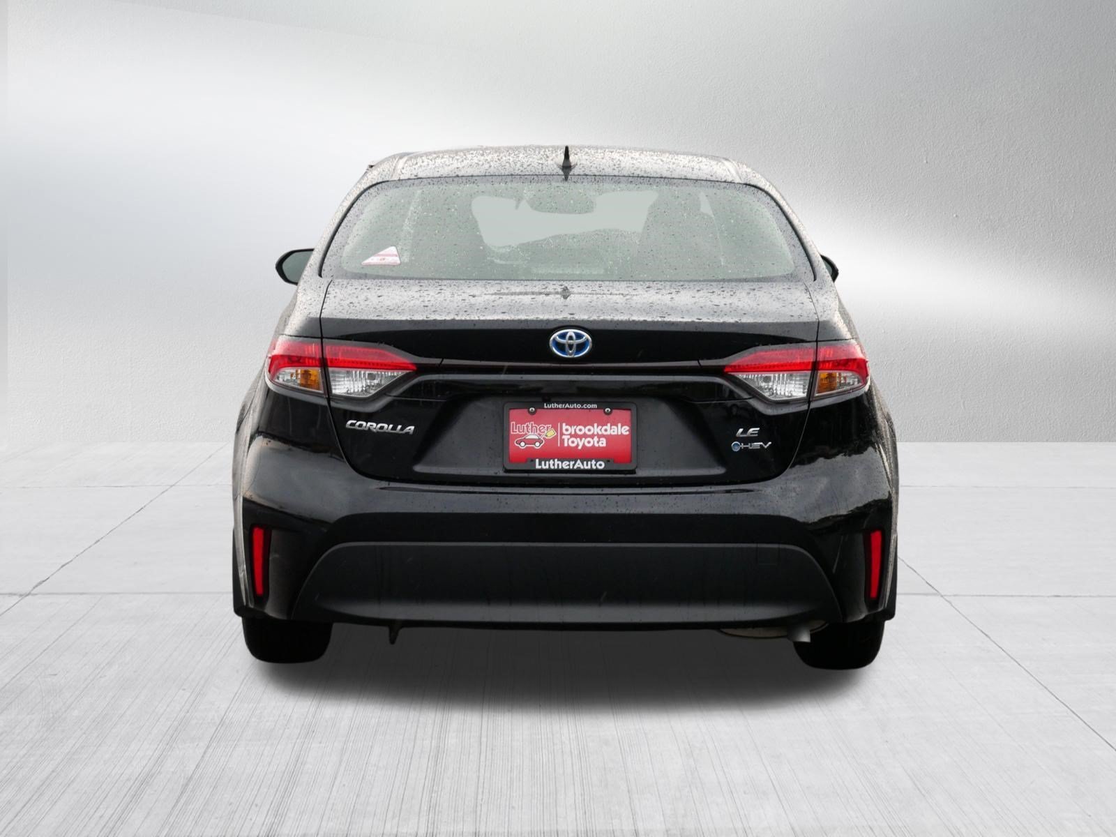 Certified Used 2025 MIDNIGHT BLACK METAL Toyota Hybrid LE image 6
