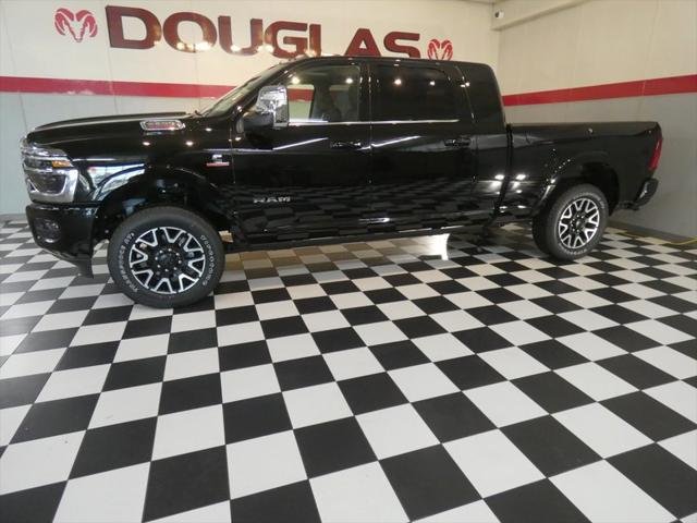 New 2026 Diamond Black Crystal Pearlcoat RAM Limited Longhorn image 3