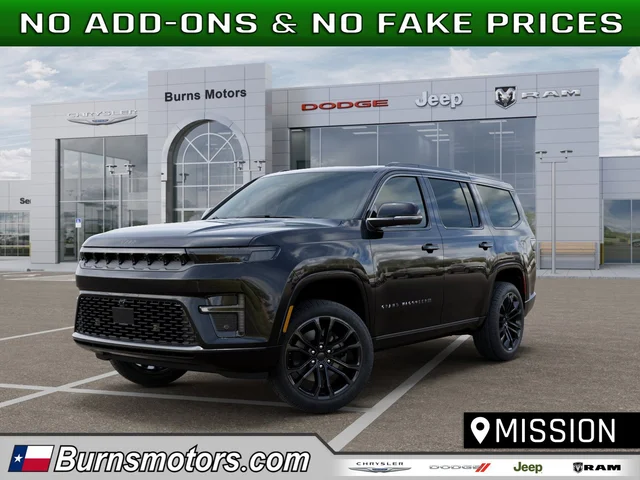 New 2026 Jeep Grand Wagoneer Summit Obsidian