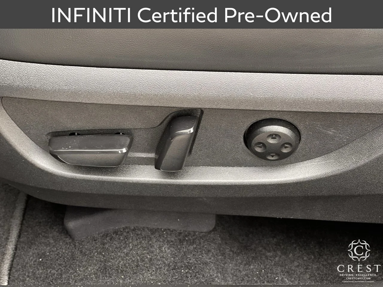 Certified Used 2023 Black Obsidian INFINITI LUXE image 25