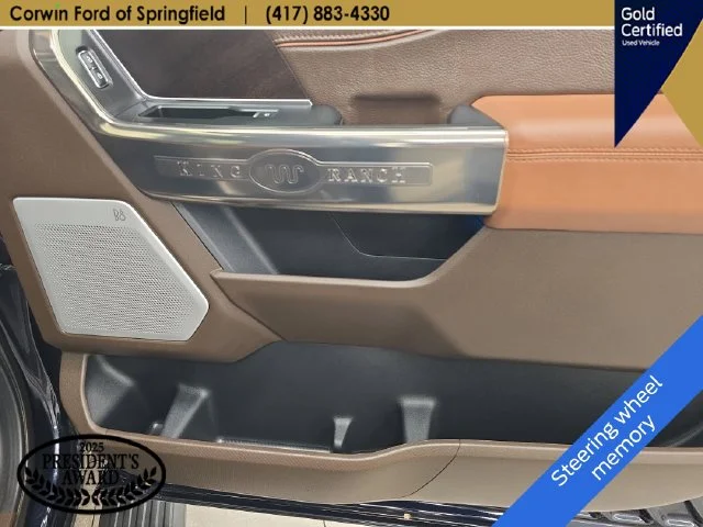 Certified Used 2025 Antimatter Blue Metallic Ford King Ranch image 13