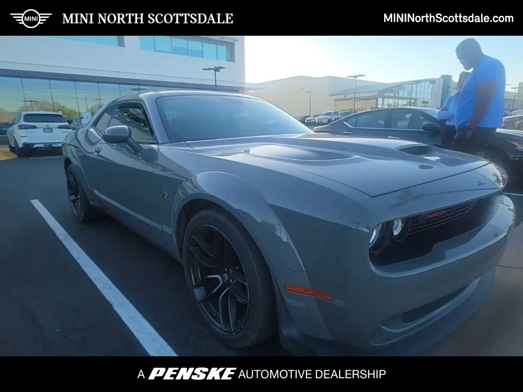 Used 2019 Gray Dodge R/T Scat Pack Widebody image 1