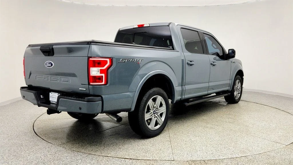 Used 2019 Abyss Gray Metallic Ford XLT 4WD SuperCrew 5.5