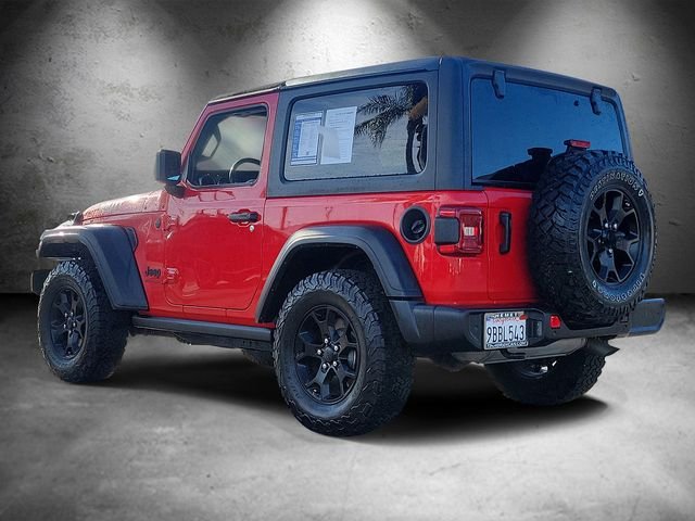 Used 2022 Red Jeep Willys image 4