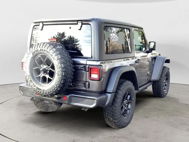 New 2026 Granite Crystal Metallic Clearcoat Jeep 2-DOOR WILLYS image 6