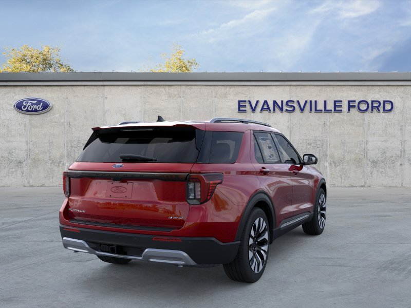 New 2026 Rapid Red Metallic Tinted Clearcoat Ford Platinum™ image 8