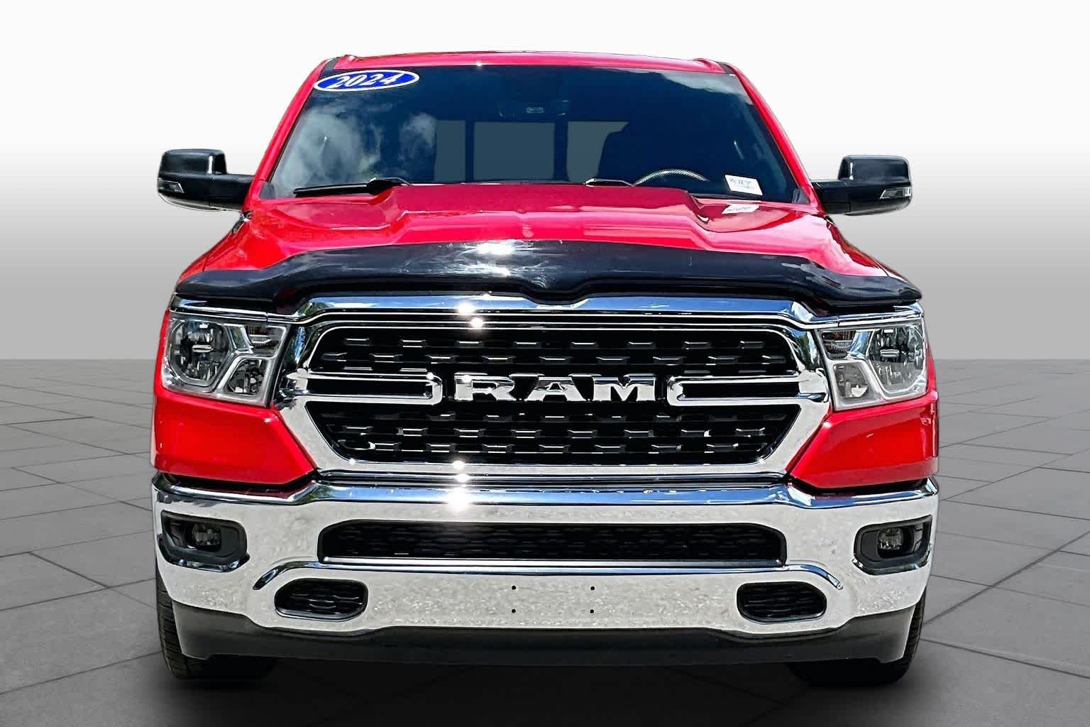 Used 2024 Flame Red Clearcoat Ram Big Horn image 4