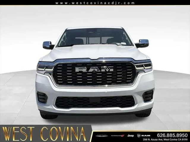 New 2026 Bright White Clear-Coat Exterior Paint RAM Tungsten image 3