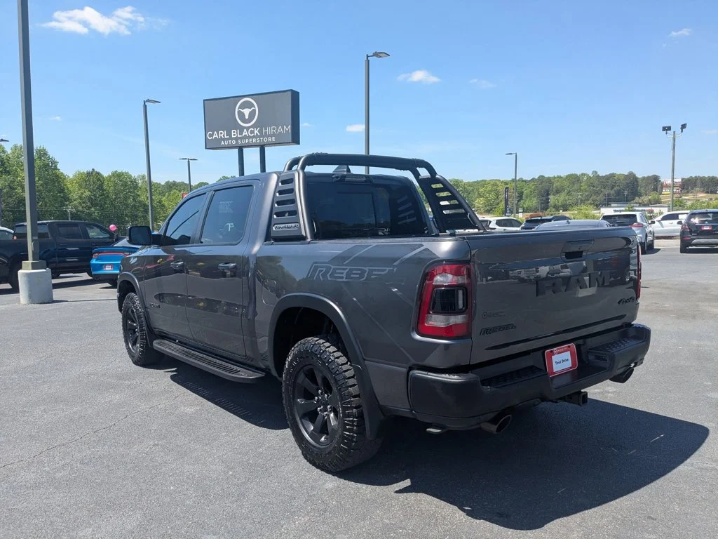 Used 2022 Granite Crystal Metallic Clearcoat Ram Rebel image 7