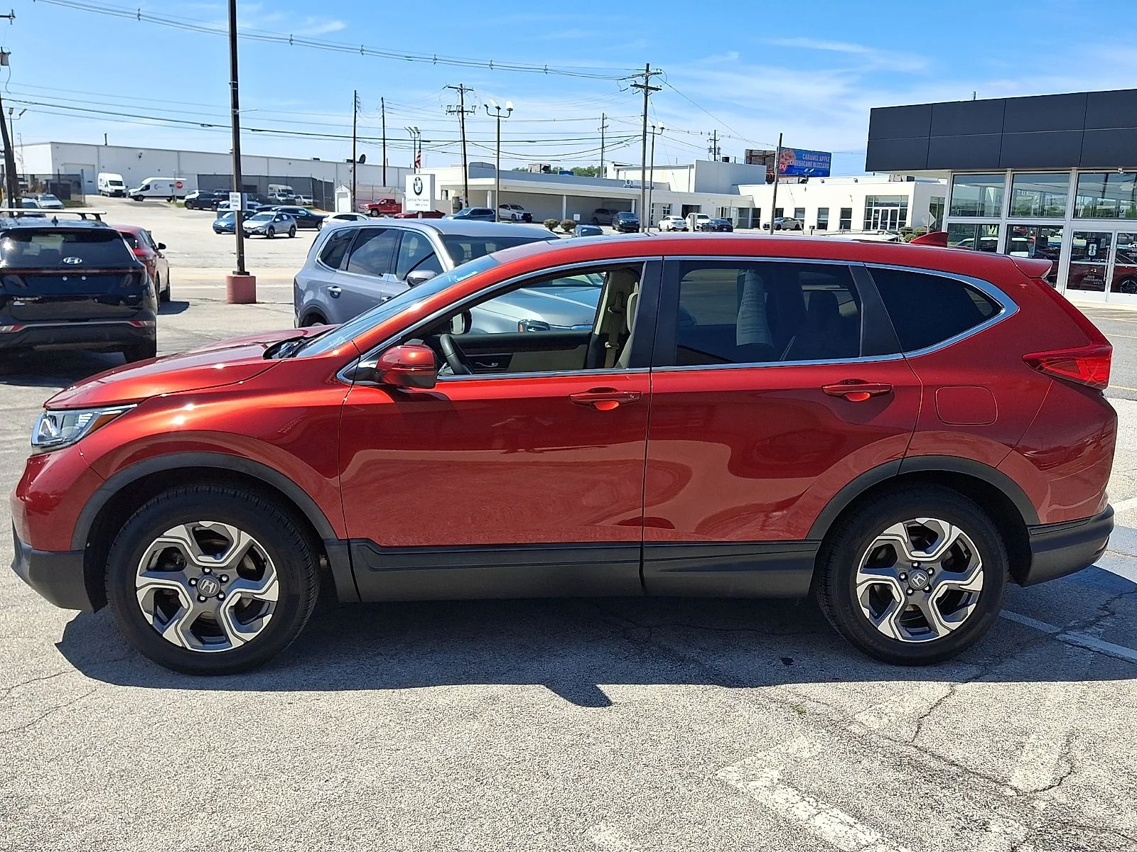Used 2017 Red Honda EX image 5