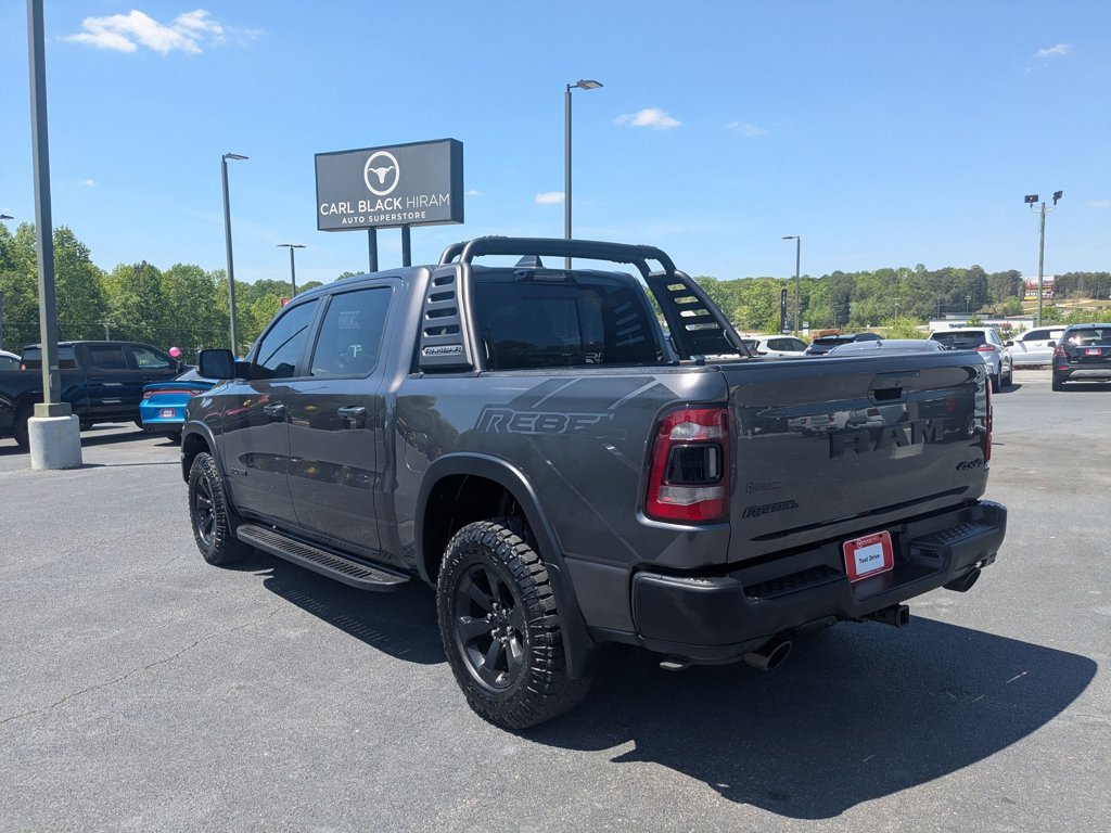 Used 2022 Granite Crystal Metallic Clearcoat Ram Rebel image 7