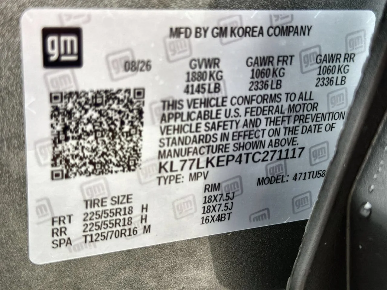 New 2026 Sterling Gray Metallic Chevrolet ACTIV image 29