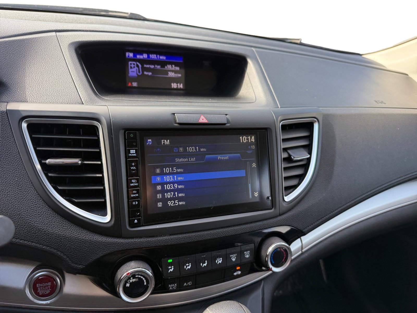 Used 2016 Crystal Black Pearl Honda EX image 12