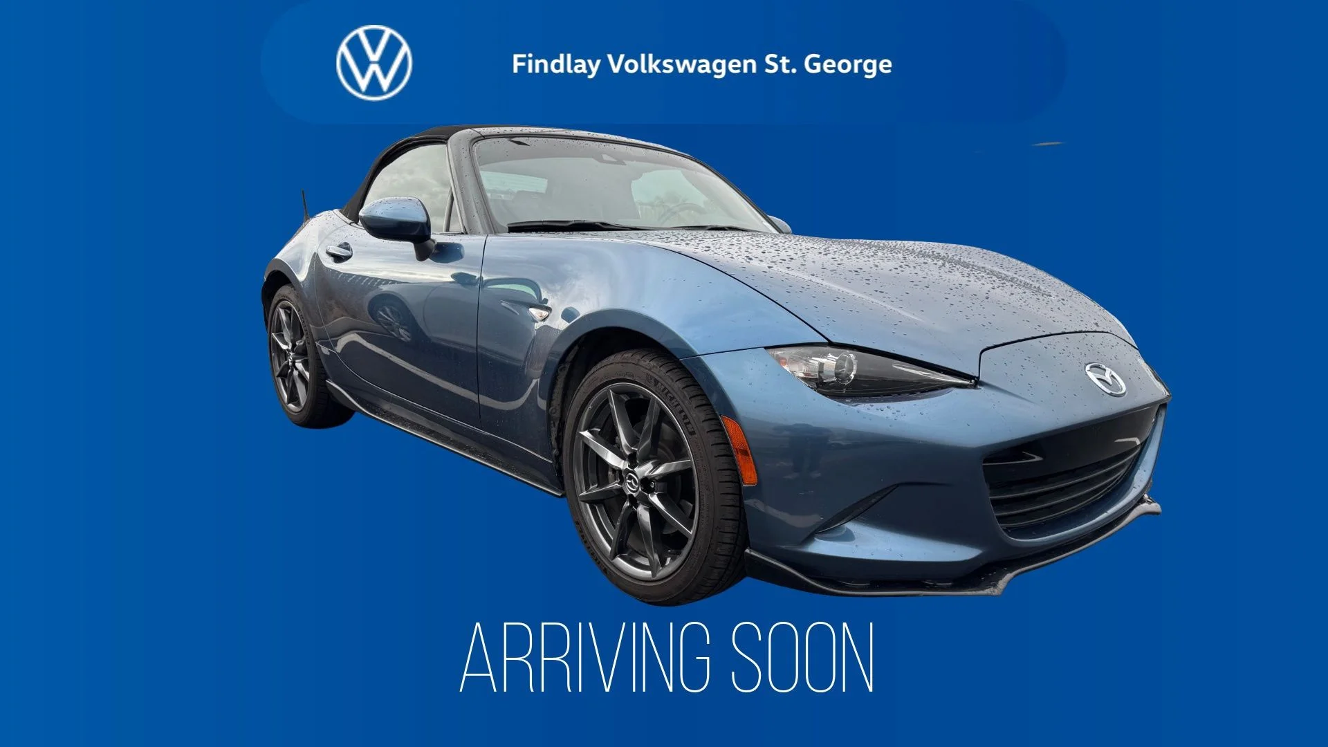 Used 2020 Blue Mazda Grand Touring image 1