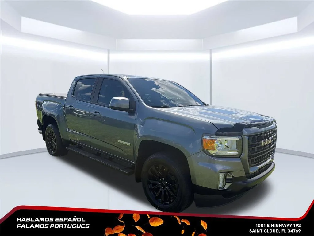 Used 2022 SATIN STEEL METALLIC GMC 2WD Elevation image 7